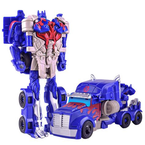 Buy Transformer Toys,Push-to-Convert Optimus Prime,Mini Transformer Toy ...
