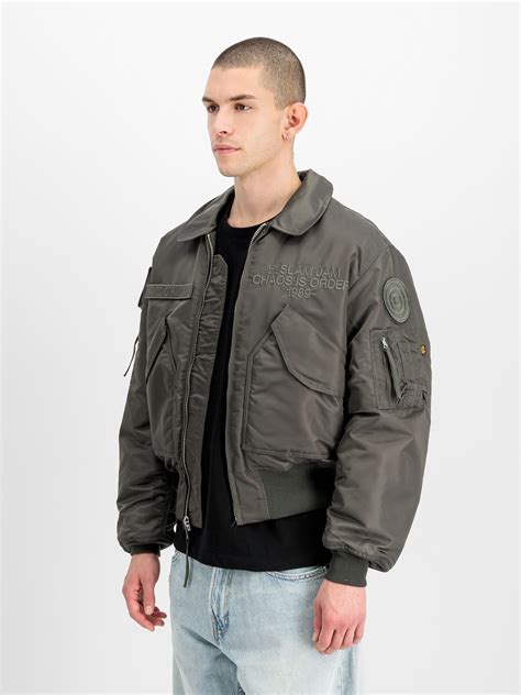 Alpha Industries x Slam Jam CWU-45 Bomber Jacket | rep.grey | XL | 156156-04-XL