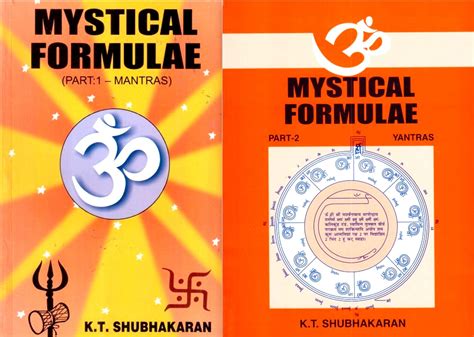 Mystical Formulae (2 Volume Set) [English] By KT Shubhakaran – Bookkish ...