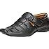 Emosis Men's Sandals - Synthetic Leather Slip-on Loafer Shoe - for ...