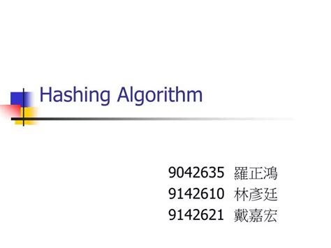 Hashing Algorithm Explained 的图像结果