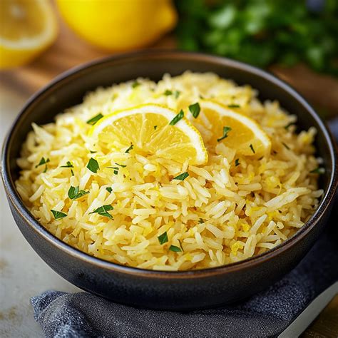 Easy Lemon Rice Recipe for a Refreshing Side Dish - Hibord