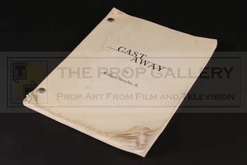 The Prop Gallery | Production used script