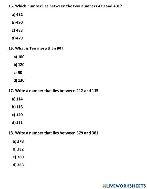 Image result for CE2 Math Exercises