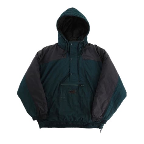 【CUBA】1990s vintage NIKE nylon padding jacket with detachable hoodie ...