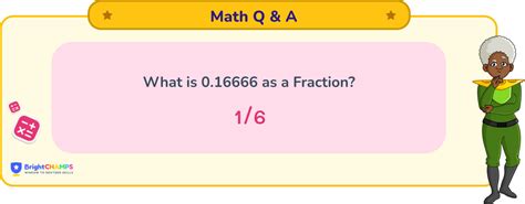 What is 0.16666 as a Fraction [Solved]