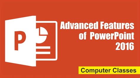 Image result for MS PowerPoint 2016 Advanced Features