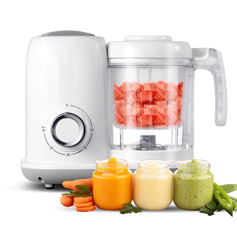 Amazon.com: AMZBABYCHEF Baby Food Maker, 4 in 1 Baby Food Processor and ...