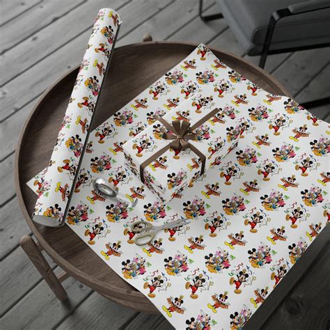Mickey Mouse Wrapping Paper, Mickey Mouse Clubhouse Wrapping Paper ...