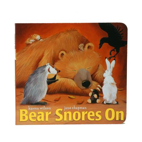Bear Snores On Board Book - Rocky Mountain Conservancy