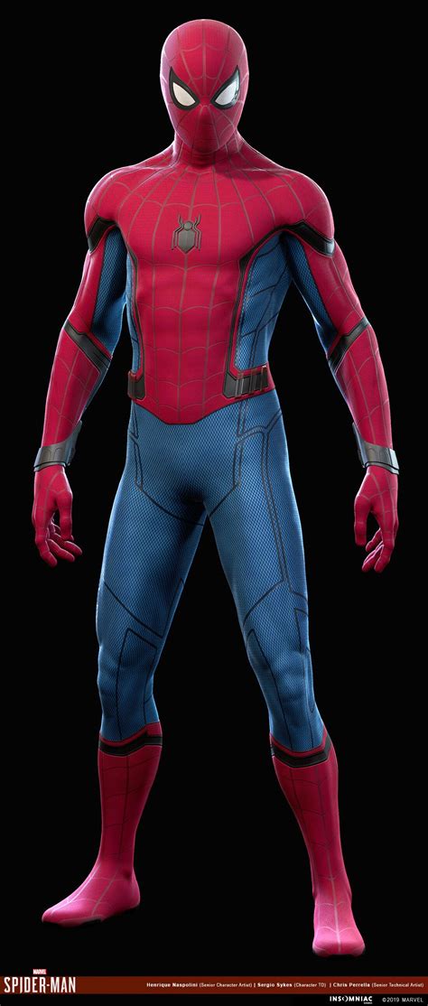 ArtStation - Marvel's Spider-Man: Stark Suit, Henrique Naspolini ...
