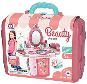 VRX 3 IN 1 FASHION AND BEAUTY PLAY SET TOY - 3 IN 1 FASHION AND BEAUTY ...