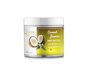 Buy Lass Naturals Coconut & Jasmine Body Butter Bar With Pure Essential ...