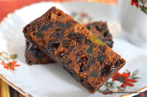Dark Fruitcake - My Island Bistro Kitchen