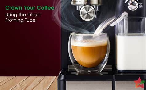 Wonderchef Regalia Automatic Coffee Maker 20 Bar for lattes