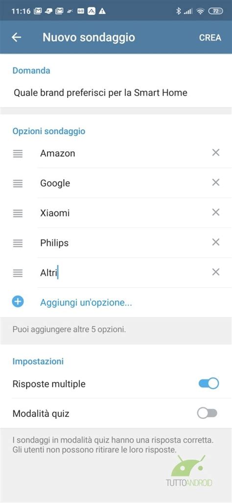 Telegram introduce i sondaggi 2.0 con risposte multiple e la modalità Quiz