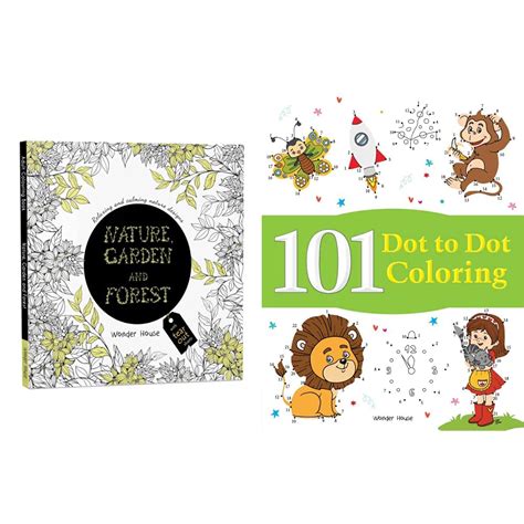 Nature, Garden and Forest: Colouring Books for Adults with Tear Out ...