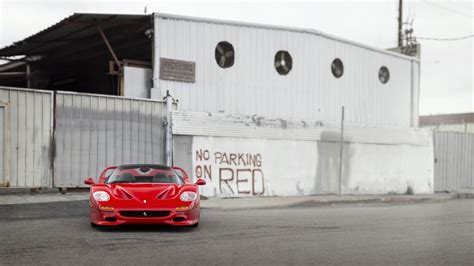 Download wallpaper Ferrari, F50, Front view, No parking on RED, section ...