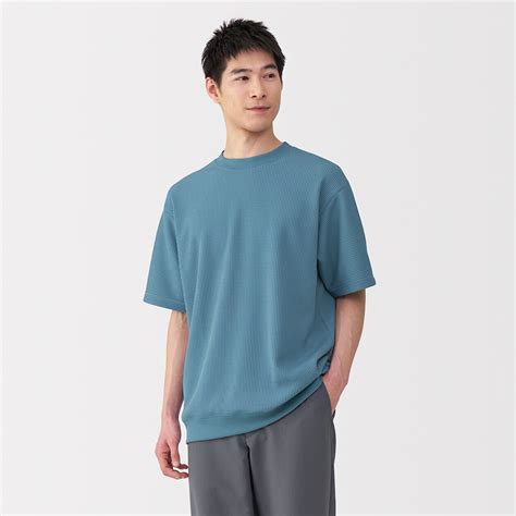 Men's UV Protection Quick Dry Waffle Crew Neck Short Sleeves T-Shirt ...