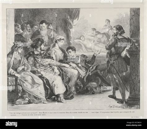 Shakespeare, Hamlet, act 3, scene 2, where Hamlet arranges for visiting ...