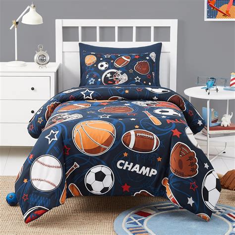 Amazon.com: Kaleido Space Twin Kids Comforter Set - 5 Pieces Twin ...