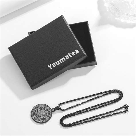 Yaumatea Seven Archangels Pendant Necklace For Men Women India | Ubuy