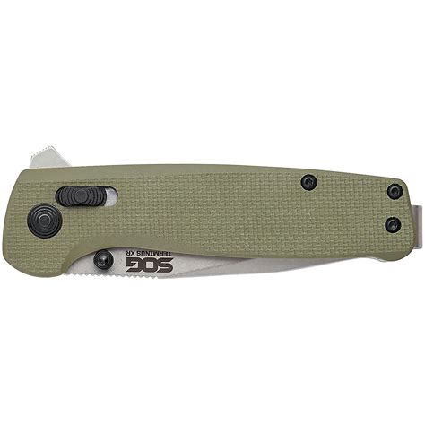 SOG Terminus XR G10 Folding Knife | Free Shipping at Academy