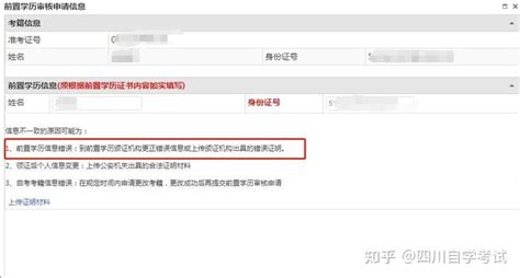 四川自考本科前置学历申请流程，建议收藏!!! - 知乎