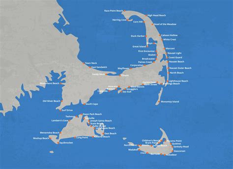 Map Of Cape Cod And Nantucket
