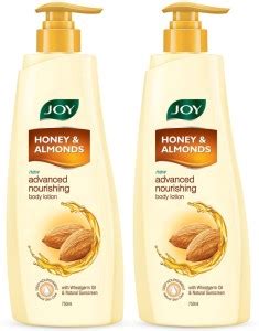 Joy Honey & Almonds Advanced Nourishing Body Lotion, Normal to Dry skin ...