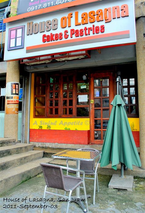 A Sinful Appetite: House of LASAGNA: true to its name