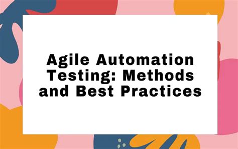 Image result for Agile Automation Testing Tutorial