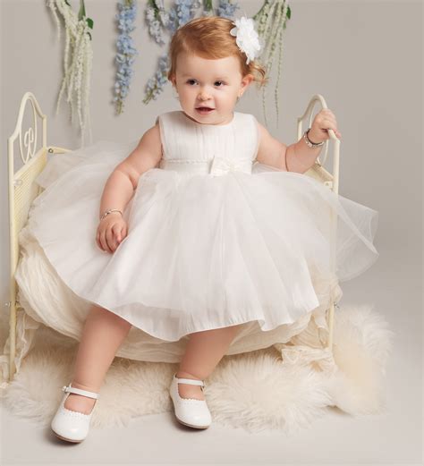Girls & Baby Girls special occasion dress – White or Ivory | Wonderland