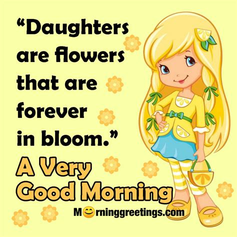 20 Good Morning Girl Child Quote Pictures - Morning Greetings - Morning ...