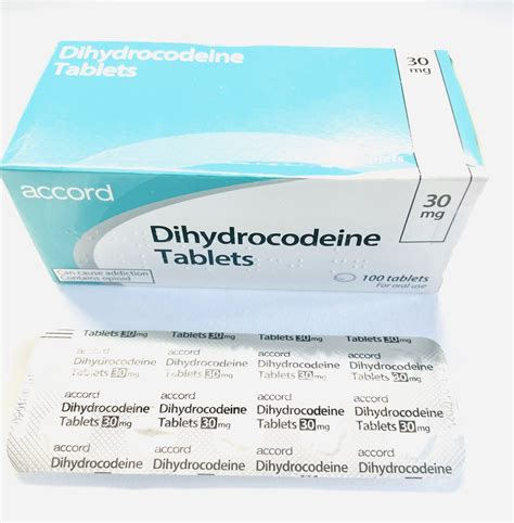 Buy Dihydrocodeine 30mg Online UK - £1.35 per tablet
