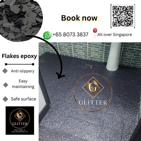 Non slip Flakes Epoxy/ Epoxy Flooring / Wall floor Epoxy overlay ...