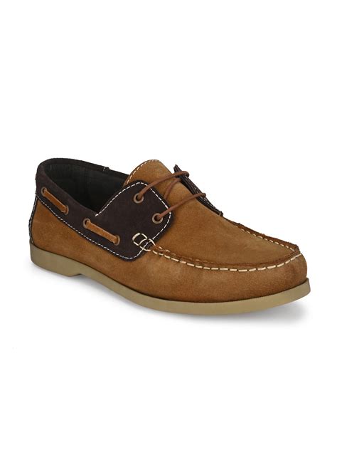 Men's Suede Leather Lace Up Boat Shoe – Carlo Romano