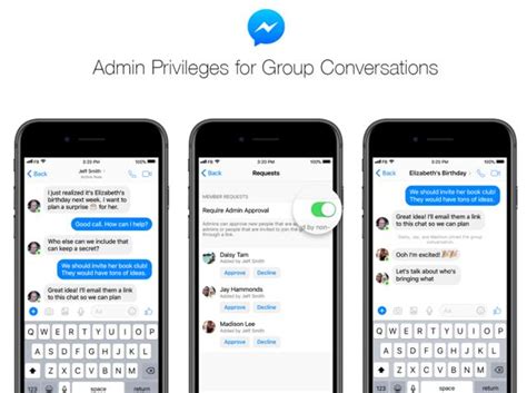 Facebook Messenger gives more control to group administrators | Tech ...