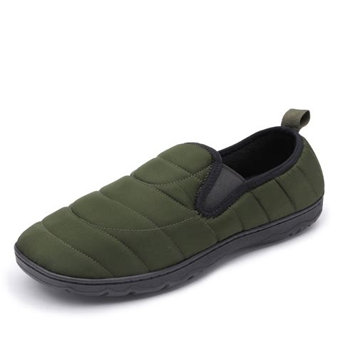 Dream Pairs Men's Water-Resistant Winter Warm Slippers, Slip-on Indoor ...
