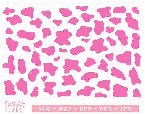 Small Cow, Cow Png, Cow Spots, Pink Cow, Print Packaging, Pink Print ...
