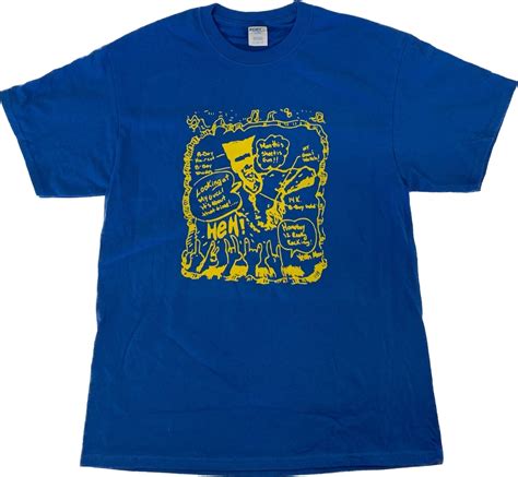 SCHOOLLY D Official T-Shirts(Blue) | DELIC-A-TESSEN