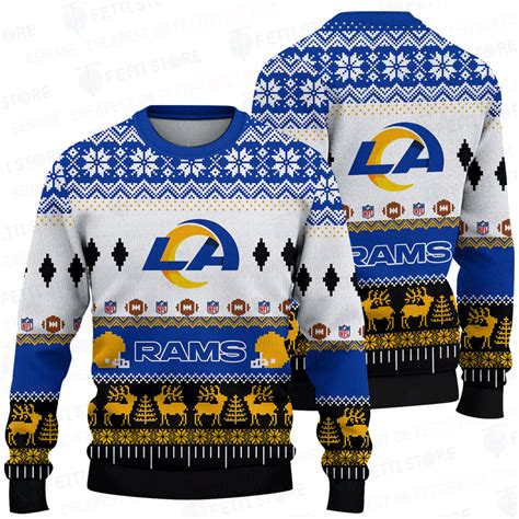 Los Angeles Rams National Football League Christmas Sweater SH - Sports ...