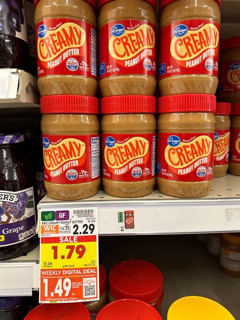 Kroger Peanut Butter as low as $1.49! - Kroger Krazy