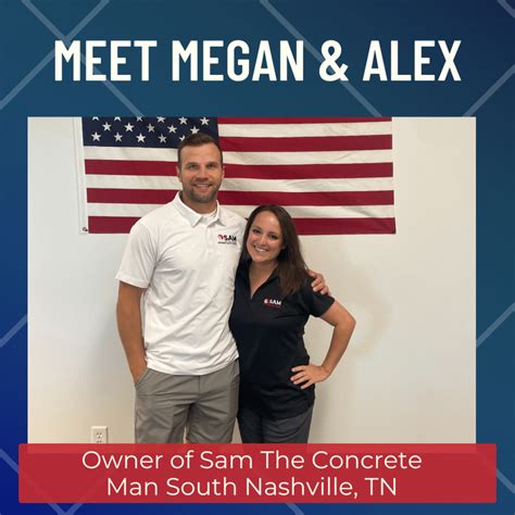 Meet Alex and Megan, Owners of Sam The Concrete Man South Nashville ...