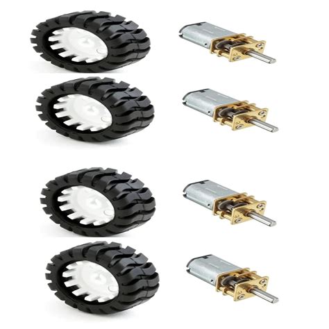 Yuth Trading Company DC N20 MOTOR 3.7V-6V 100 Rpm Micro Metal Gear ...