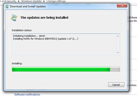 Windows update stuck. Fix It is stuck. So is KB947821. What should I do ...