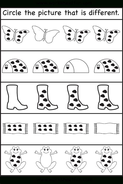 Worksheets For 3 Year Olds Printables