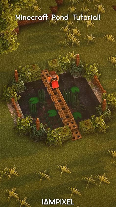 Image result for Minecraft Small Pond Tutorial