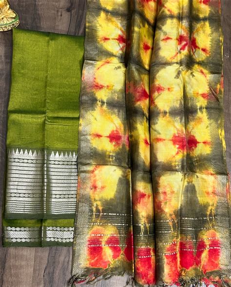 Mangalagiri Silk Cotton Dress Material – RKG SHOPPING