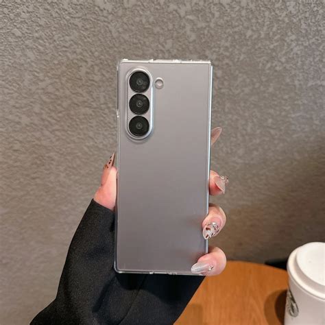 Galaxy Z Fold6 Frost Lite Ultra Thin Transparent Case – Wekome India